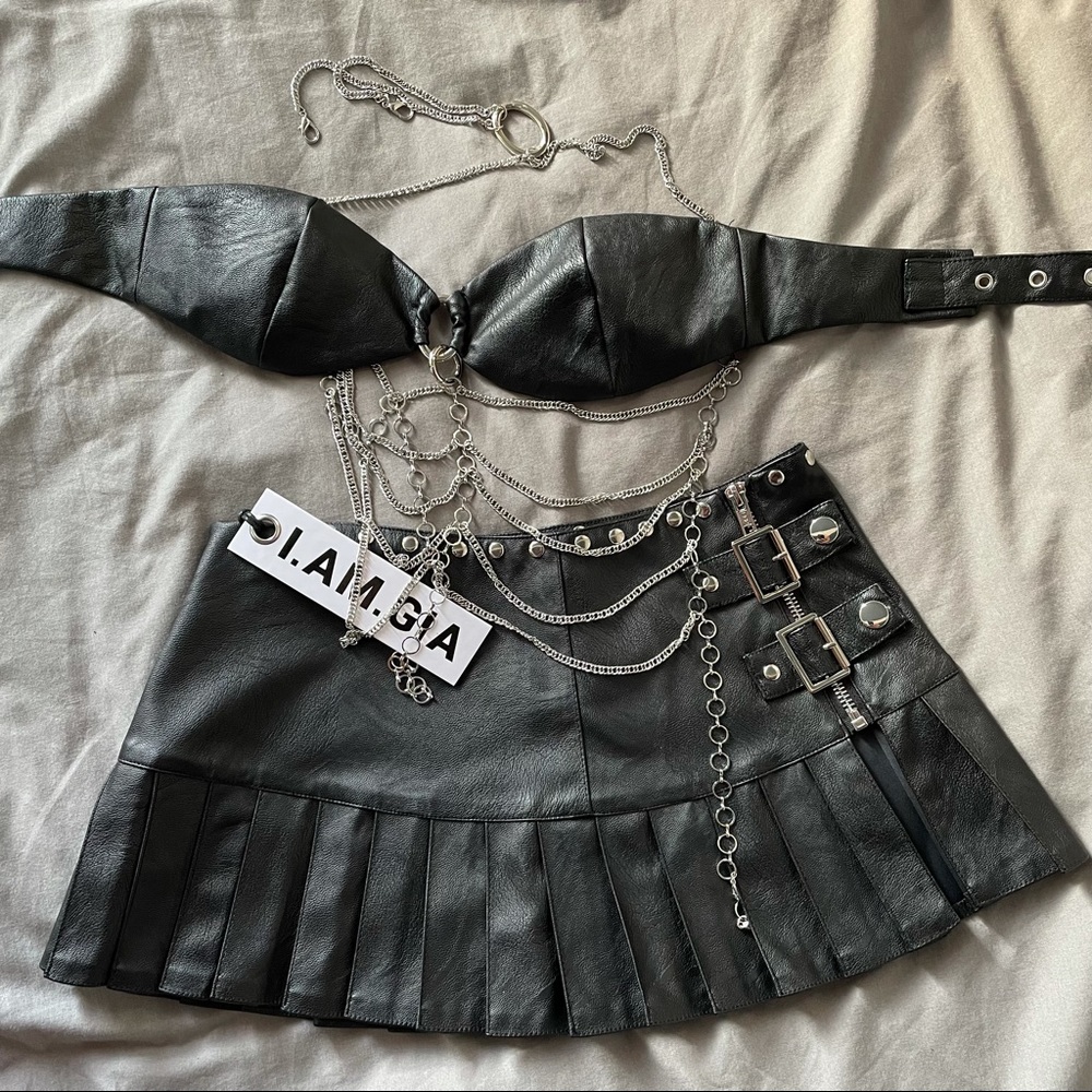 Iamgia Philomena skirt and bralette top XXS SET